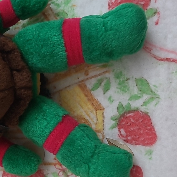 Vintage Ninja Turtles Rafael Plush - Picture 4 of 5